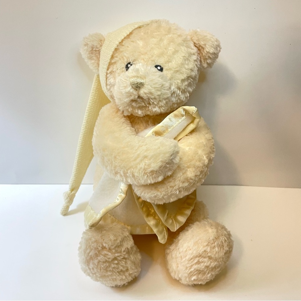 Baby Gund Nighty Night Ivory Teddy Bear Musical Plush